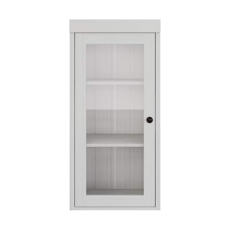CraftPorch Elegance Door Cabinet - N/A - White