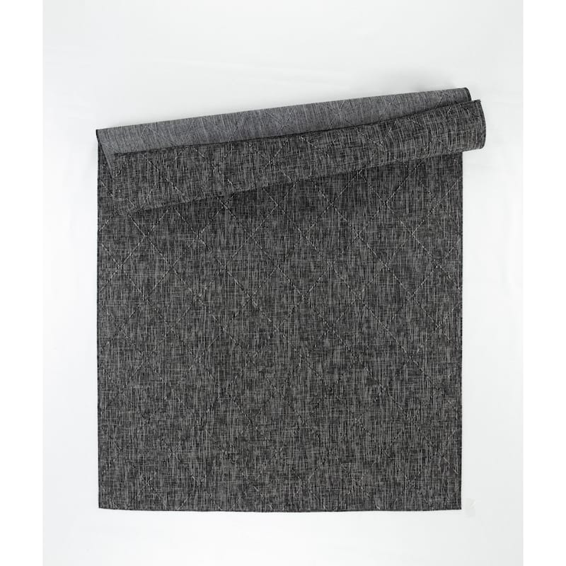 Larissa Collection Geometric Pebble Indoor/Outdoor Area Rug