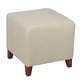 preview thumbnail 38 of 53, Adeco Simple British Style Passionate Cube Ottoman Footstool