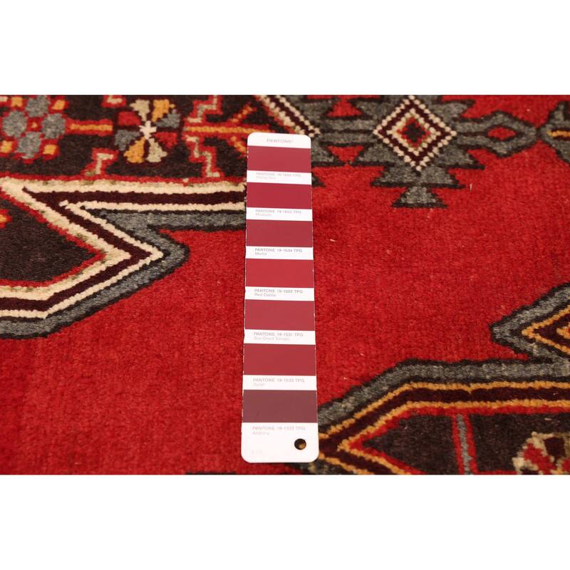 ECARPETGALLERY Hand-knotted Anadol Red Wool Rug - 3'7 x 5'1