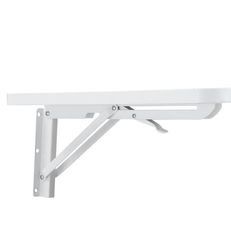 Laundry Room Folding Table Wall Mounted Folding Table for Small Spaces,Fold Down Desk,31.5*15.8*6.5 inches.