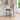 Grey Wash Rattan Cushioned Stool by East at Main