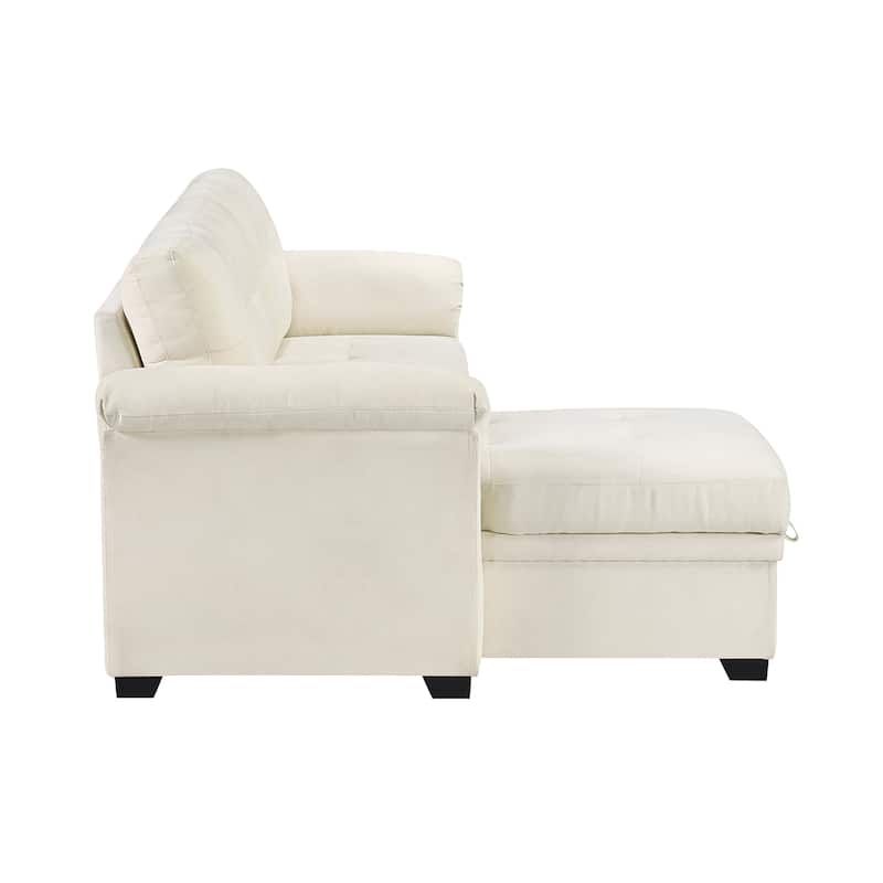 Fremont & Park Holden Textured 2-Piece Reversible Sectional Sofa - Reversible Chaise