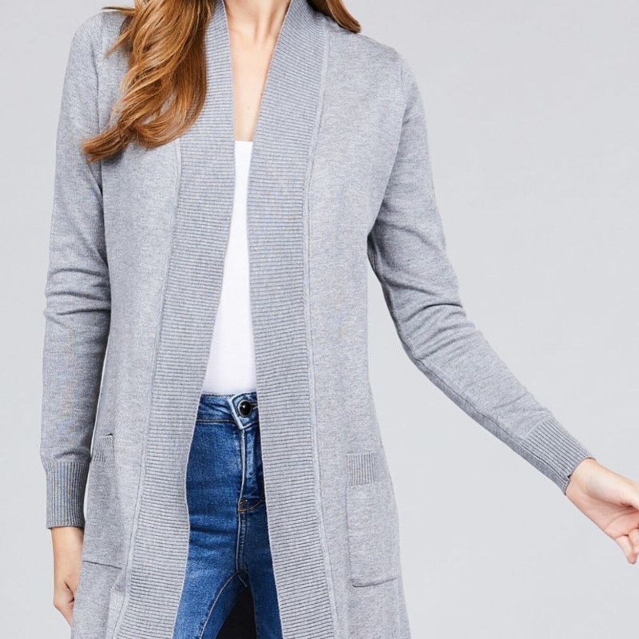 womens long cardigan sweater with pockets