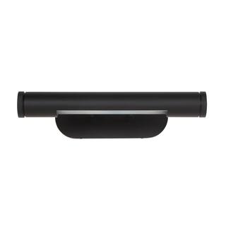 Oleandro 4.5" Height Wall Sconce, Black - 18  x  4.5 x 8.25