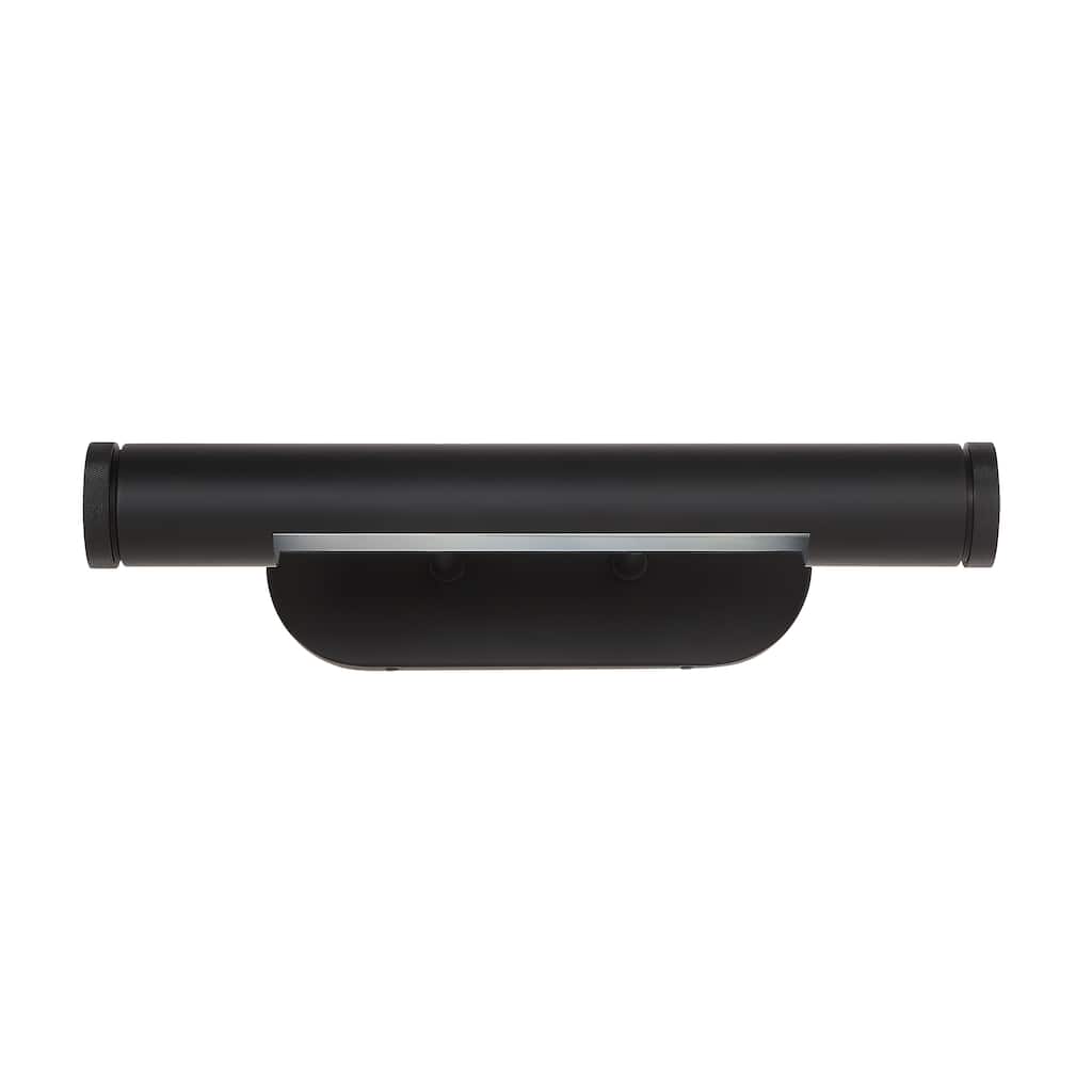 Oleandro 4.5" Height Wall Sconce, Black - 18 x 4.5 x 8.25
