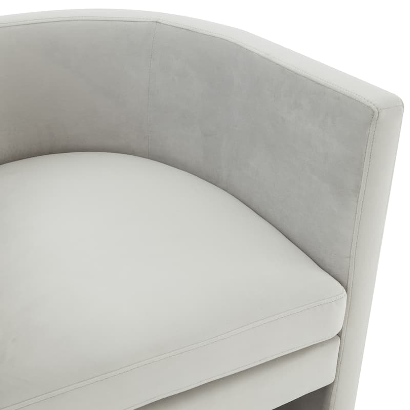 SAFAVIEH Couture Nastja Curved Accent Chair - 26Wx26Dx28H