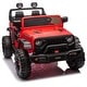 preview thumbnail 26 of 78, 2-seater Kids Ride On Electric Car W/parents control,light&rear searchlight,Power display, Four-wheel suspension Pink
