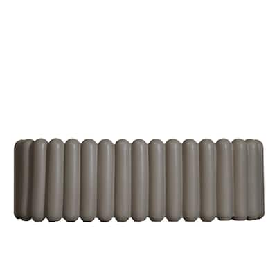 Ceramic Oval Planter - 19" - Brown