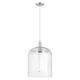 Option Clear Shade / Brushed Satin Nickel