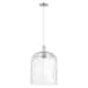 Option Clear Shade / Brushed Satin Nickel