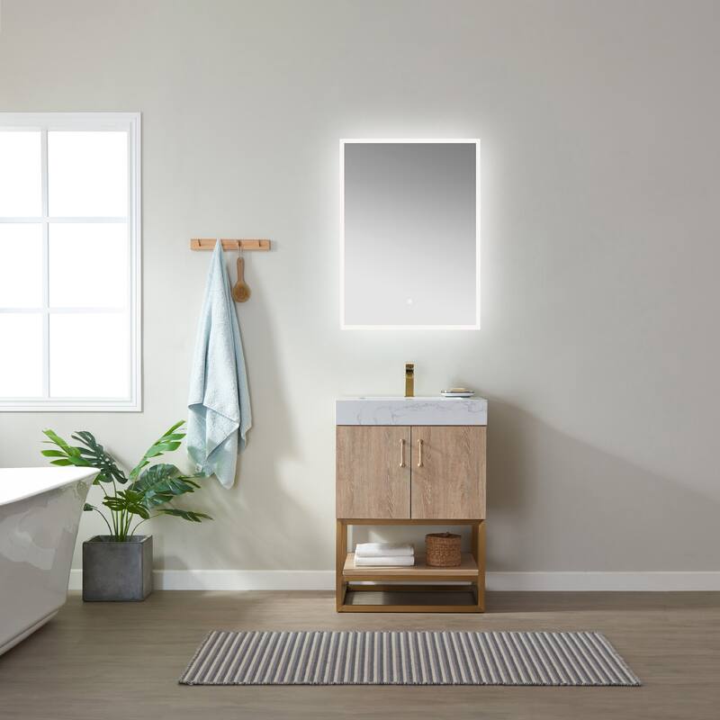 Miseno MV789024 Alistair 24" Free Standing Single Basin Vanity Set