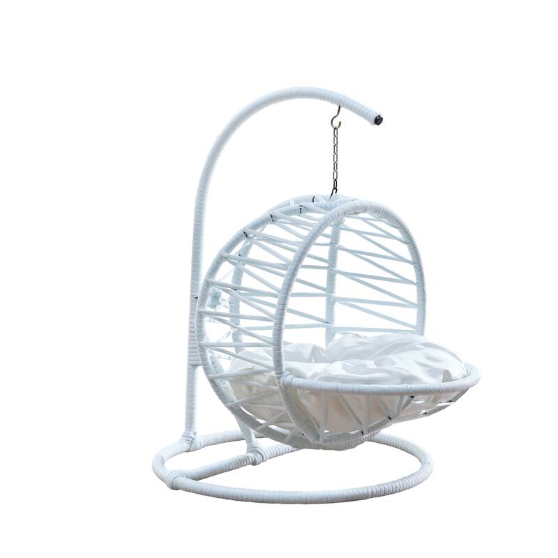 Hazal Swinging Hammock Cat or Small Dogs Petbed with Cushions, Black or White