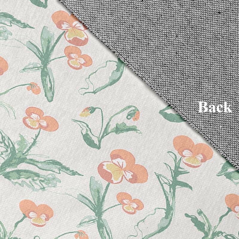 Bunch of Pansies Rug