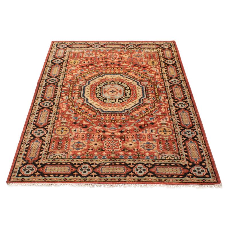 ECARPETGALLERY Hand-knotted Jules Serapi Red Wool Rug - 6'0 x 8'11