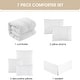 preview thumbnail 19 of 23, Nanshing Agathe 7 Piece Pintuck Comforter Set