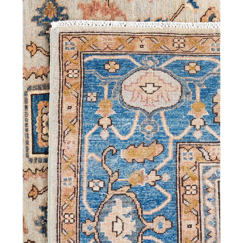 Serapi One-of-a-Kind Hand-Knotted Area Rug - Ivory - 8' 1" x 9' 9"