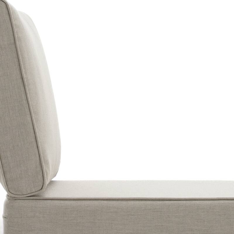 Outdoor 4.7" Thick Sunbrella Cushion Set with Back and Seat Cushions