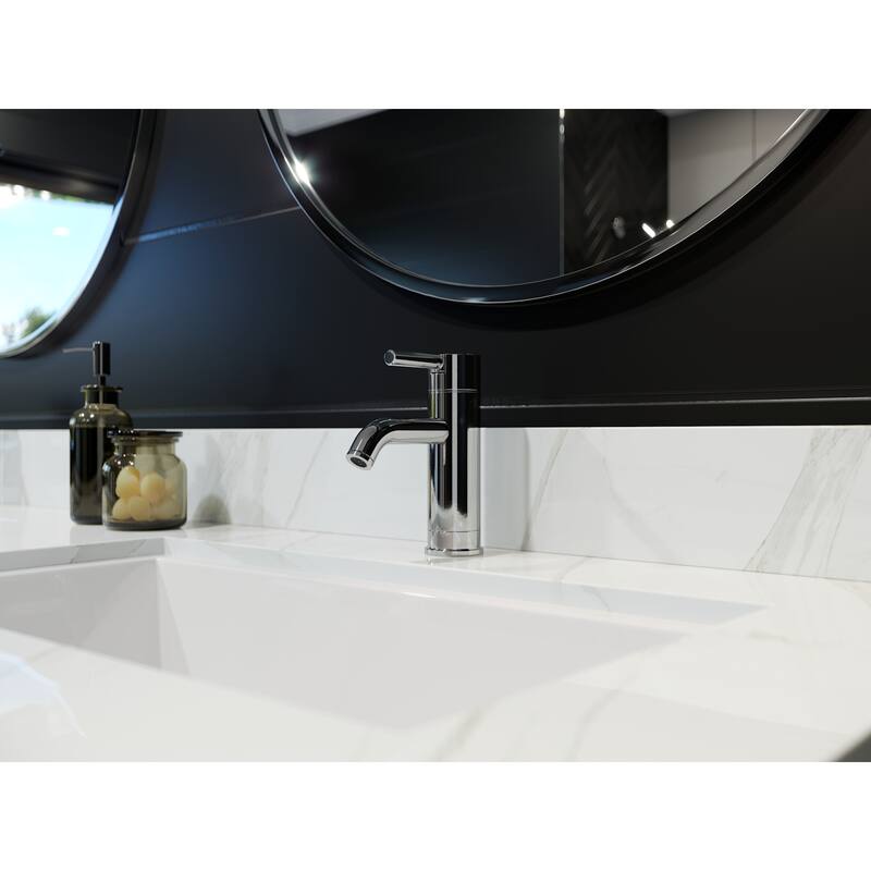 Pfister LG42-NP0 Contempra 1.2 GPM Single Hole Bathroom Faucet with - Brushed Gold