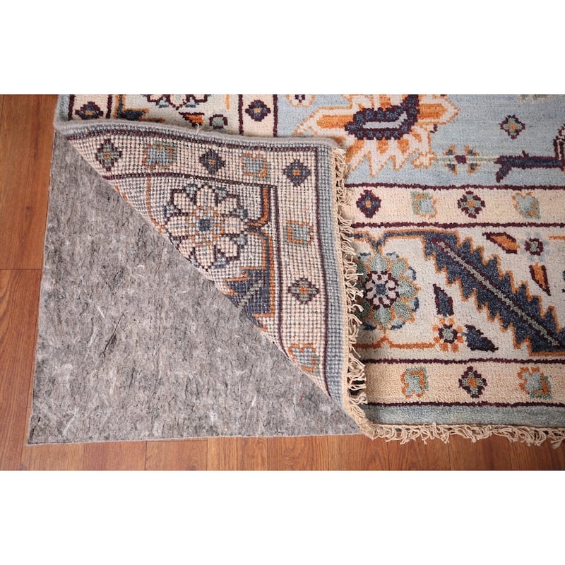 Oushak Oriental Area Rug Hand-Knotted Wool Carpet - 7'7"x 9'10"