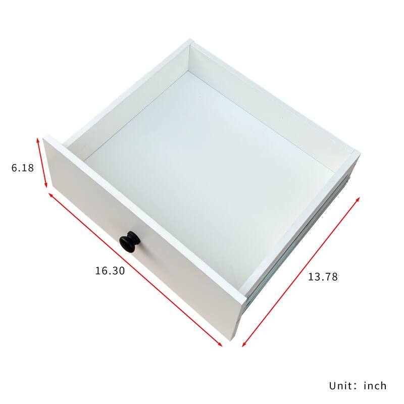 L-Shaped Corner Bookshelf with Drawers and LED Lights, 4-Tier Freestanding Display Stand for Home Office