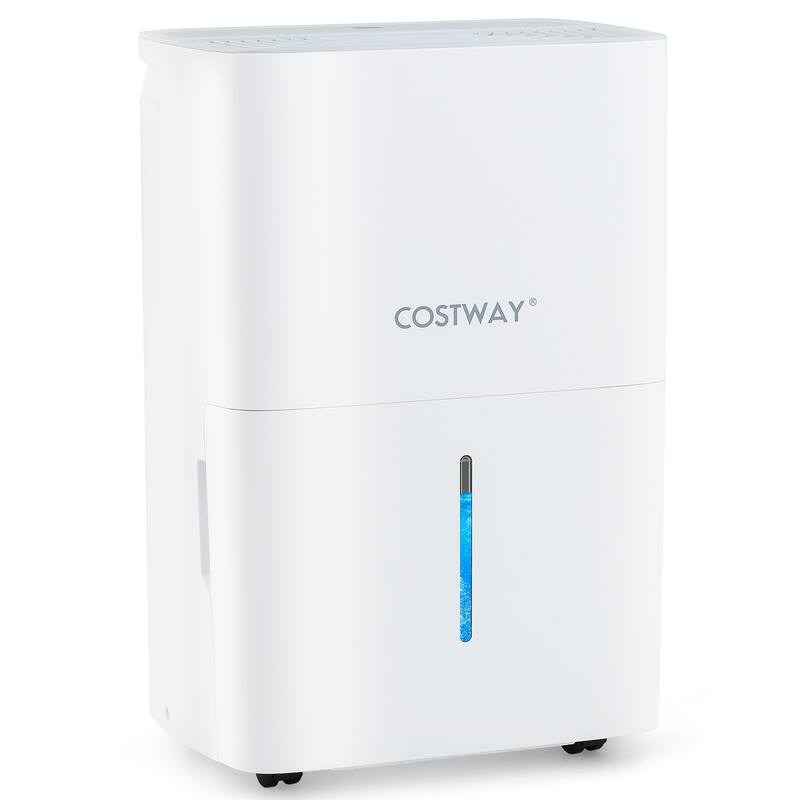 65 Pints Dehumidifier with 24H Timer and LED Display-White