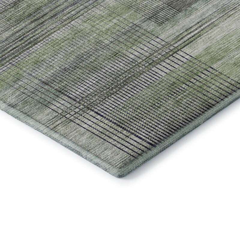 Premium Washable Super Soft Modern Criss Cross Mayfield Rug