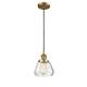 Option Clear / Brushed Brass