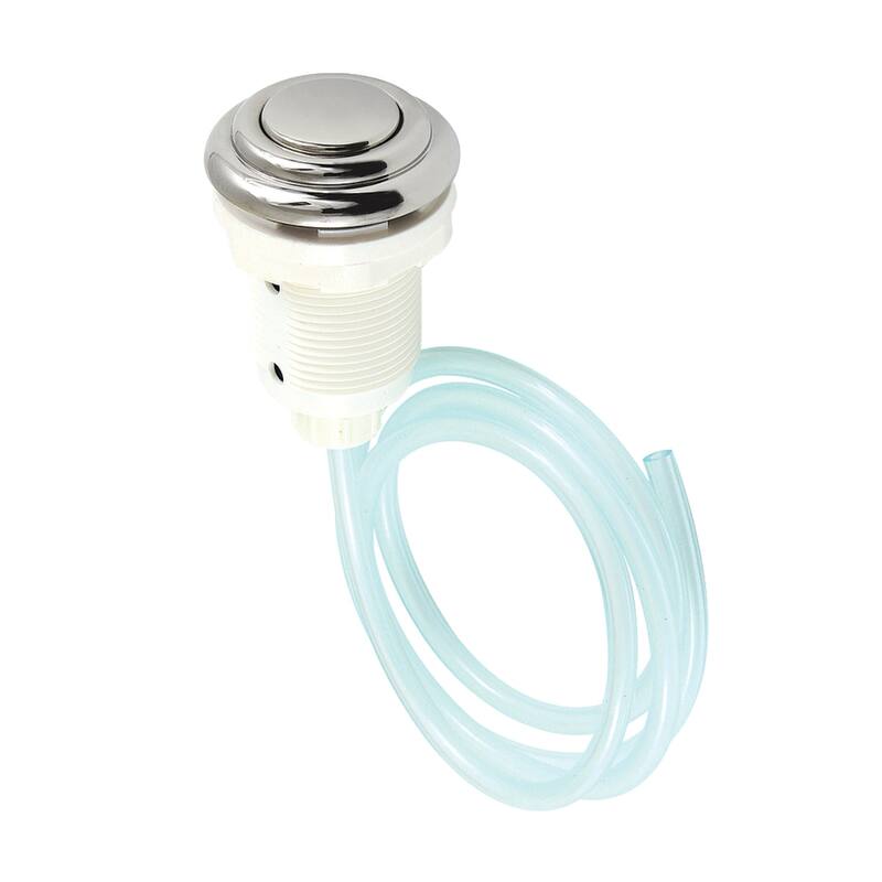Gourmetier Disposal Air Switch Button - Polished Nickel