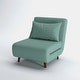 preview thumbnail 118 of 176, Artdeco Home - Tustin Upholstered Convertible Lounge/ Sleeper Chair