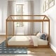 preview thumbnail 2 of 6, Max and Lily Classic Twin Floor House Bed