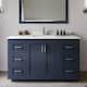 Option Dark Blue / Giotto Quartz Top / Brushed Nickel