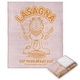 preview thumbnail 7 of 75, Nickelodeon Garfield Silk Touch Throw Blanket 50" x 60" - Most Perfect Food