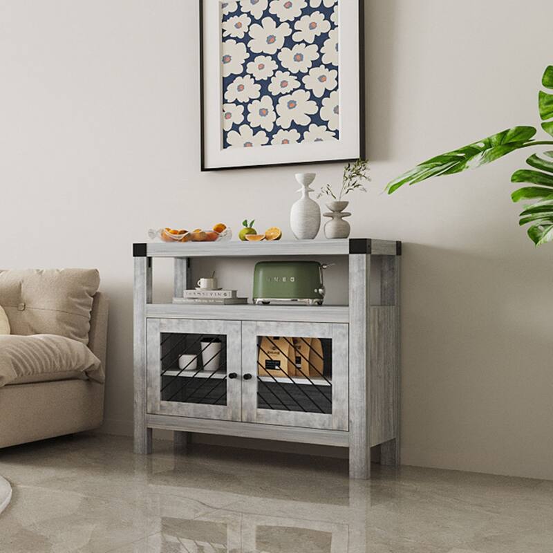 31.5" Wide Server - Grey