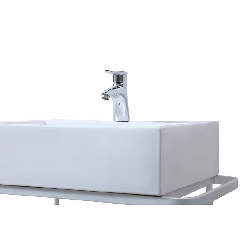 25" Modern Farmhouse Single Bathroom Vanity Sink