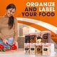 preview thumbnail 17 of 25, Cheer Collection Set of 8 Uniform Size Airtight Food Storage Containers