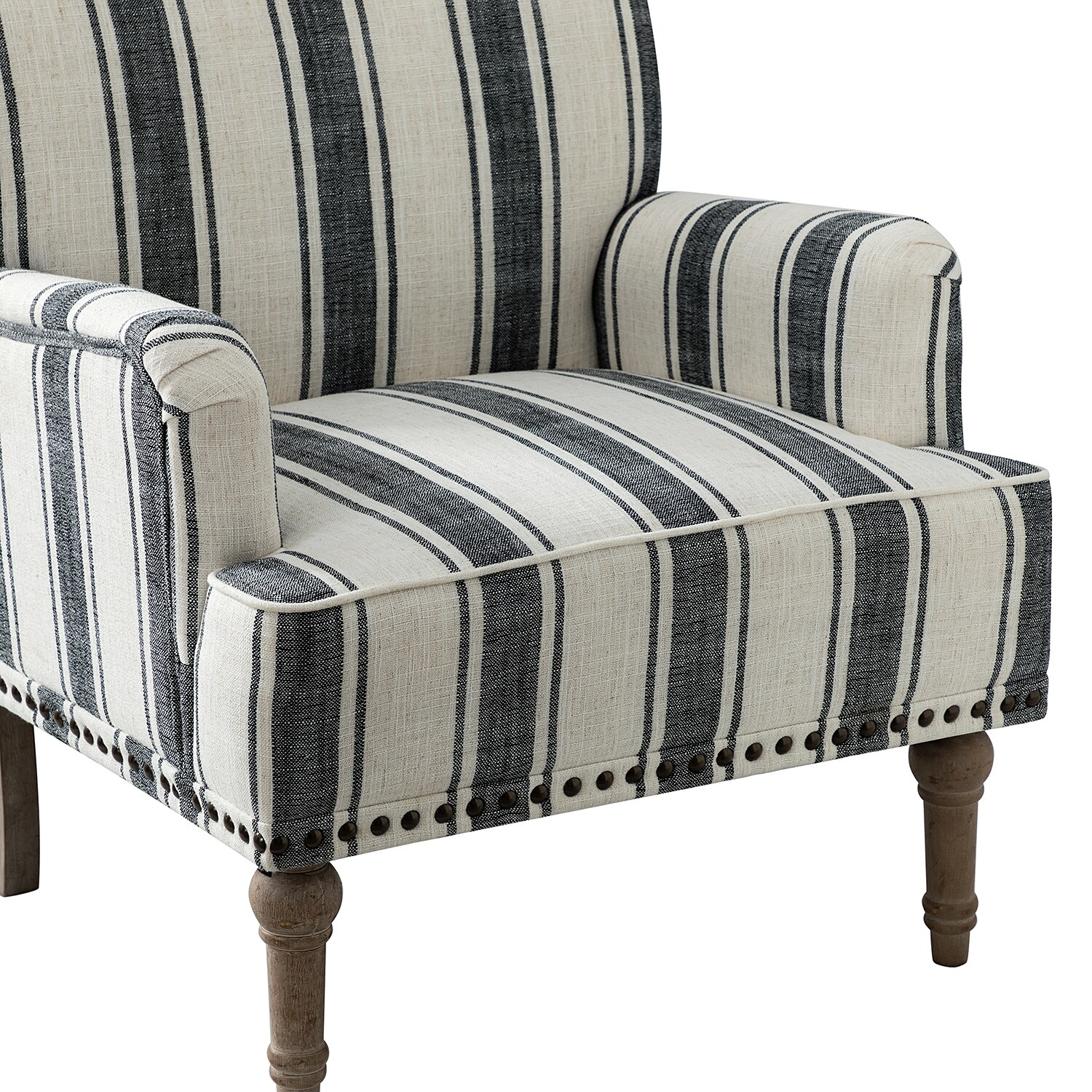 Bedroom and Living Room Essentials Pesaro Armchair with Nailhead