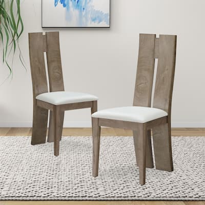 Dining Chair Set of 2 MDF