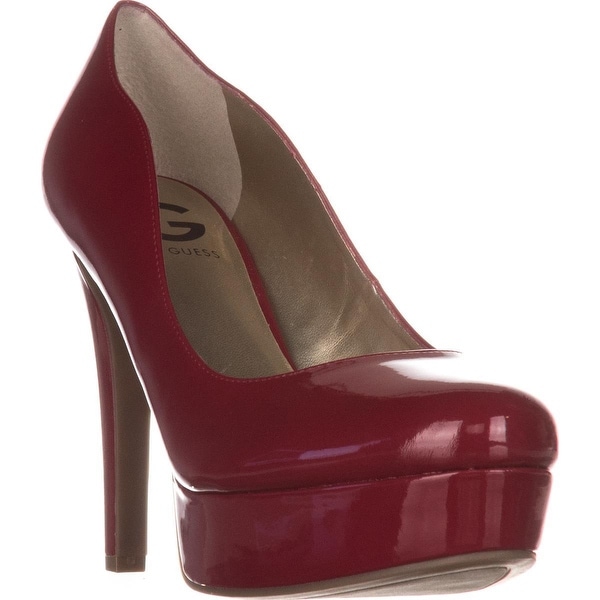 guess red heels