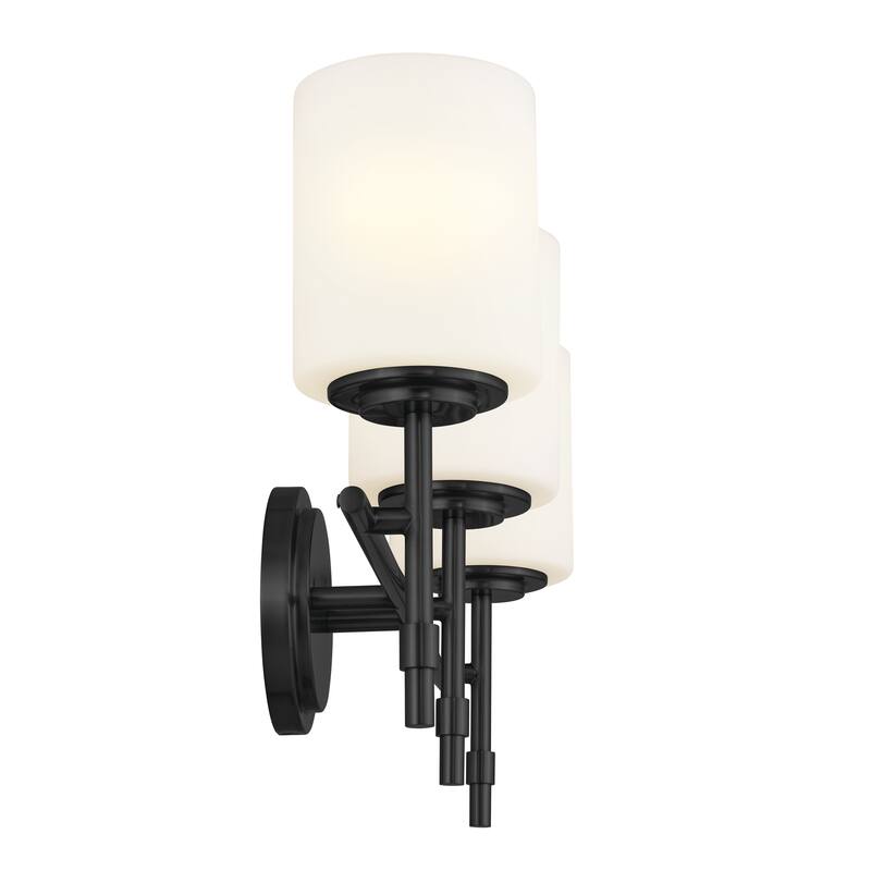 Kichler Lighting Ali 23.25 in. 3-Light Black Vanity Light