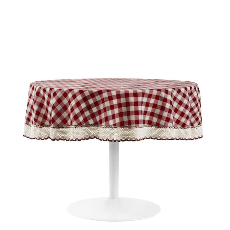 Achim Buffalo Check Tablecloth