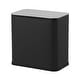 preview thumbnail 8 of 22, Slim Hanging Stainless Steel Trash Can, Lid with Charcoal Filter, Removable Inner Bucket, Under Sink Bin
