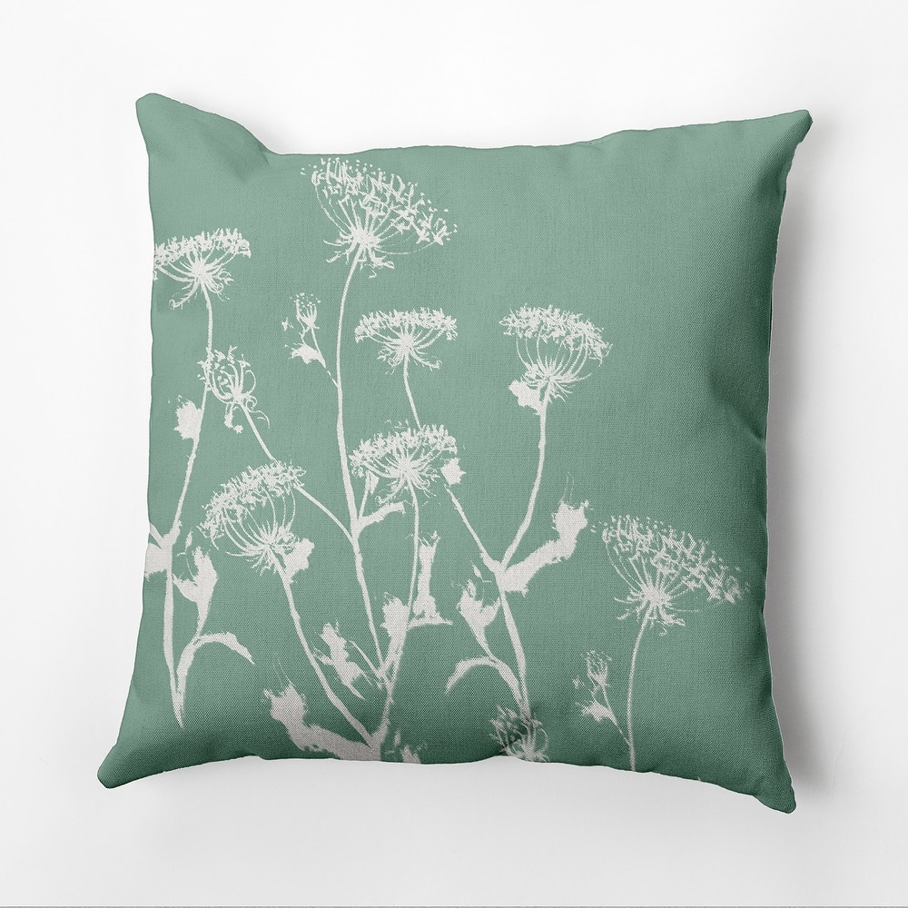 Breezy Wildflower Outdoor Pillow