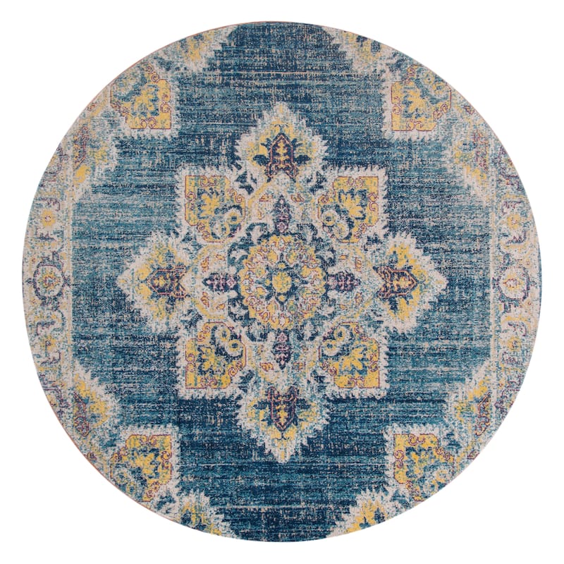 Ethereal Jensi Vintage Medallion Area Rug
