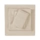 preview thumbnail 20 of 23, Vince Camuto Solid 400TC Percale 4 Piece Sheet Set Khaki - Full