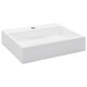 preview thumbnail 2 of 51, vidaXL Wash Basin Mineral Cast/Marble Cast White Washroom Sink Multi Sizes