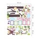preview thumbnail 4 of 3, Walplus Monkey Growth Chart Wall Sticker Decal Wall Art Nursery Decor
