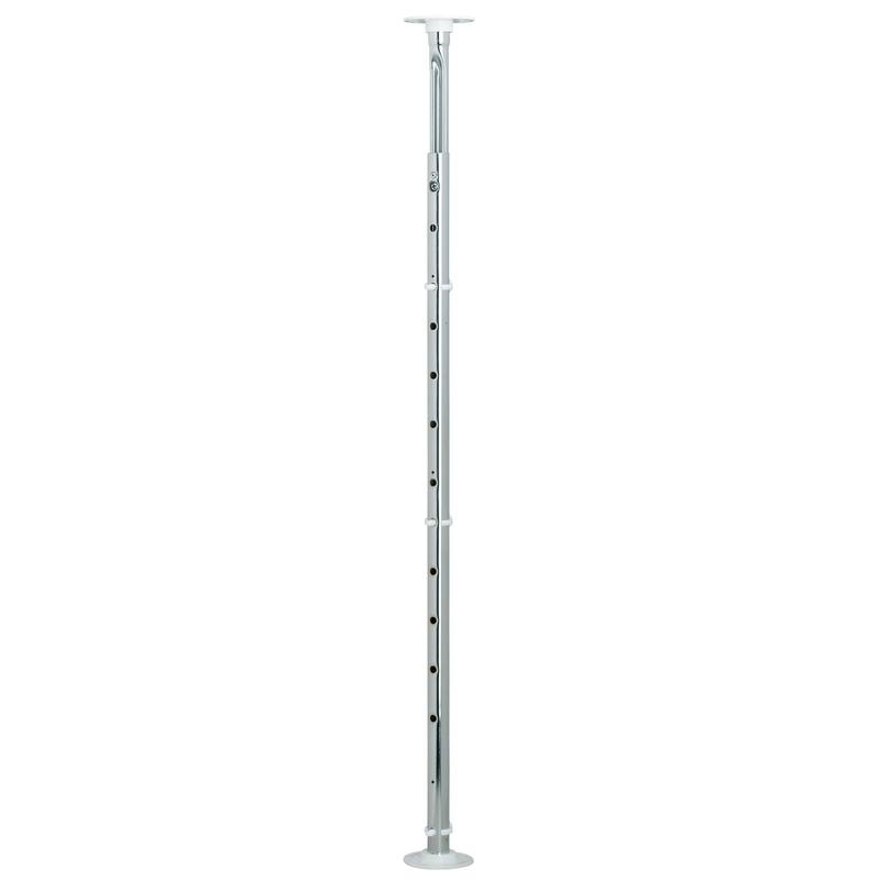 Rev-A-Shelf 24'' Lazy Susan Full-Circle Polymer Two-Shelf, White, 2062-24-11-1