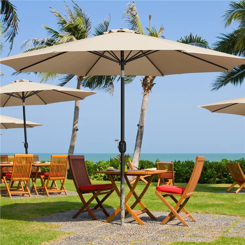 Yaheetech 11FT Patio Umbrella Market Umbrella for Outdoors