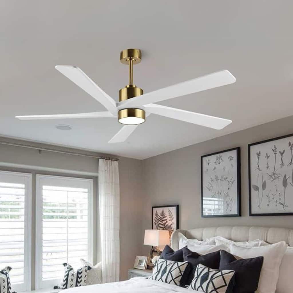 AeroBlade 64" 5-Blade 6-Speed Ceiling Fan with LED Light